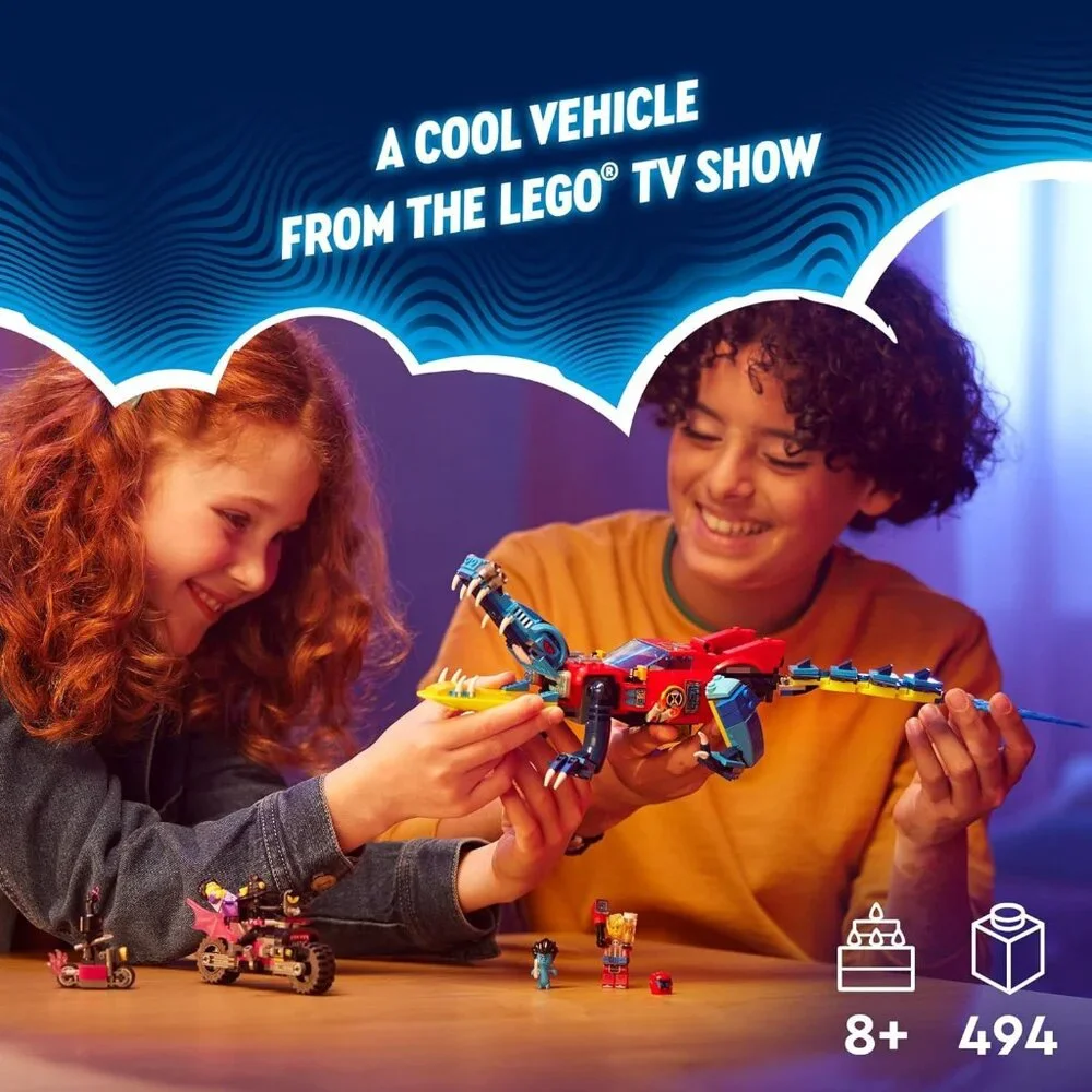 NEW LEGO DREAMZzz Crocodile Off-Road Car Truck Boat 71458 Minifigures 494 Pieces - Picture 5 of 16